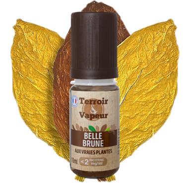 E LIQUIDE LA BELLE BRUNE TERROIR ET VAPEUR