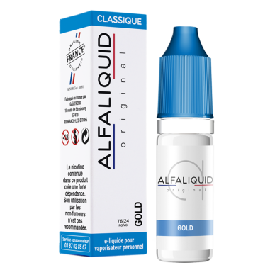 E-LIQUIDE GOLD ALFALIQUID 10ml