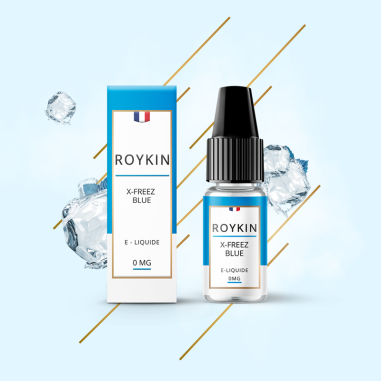 E-LIQUIDE X-FREEZ BLUE ROYKIN - 10ml