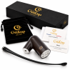 E-pipe Gandalf DNA 60 Créavap | Pipe électronique bois