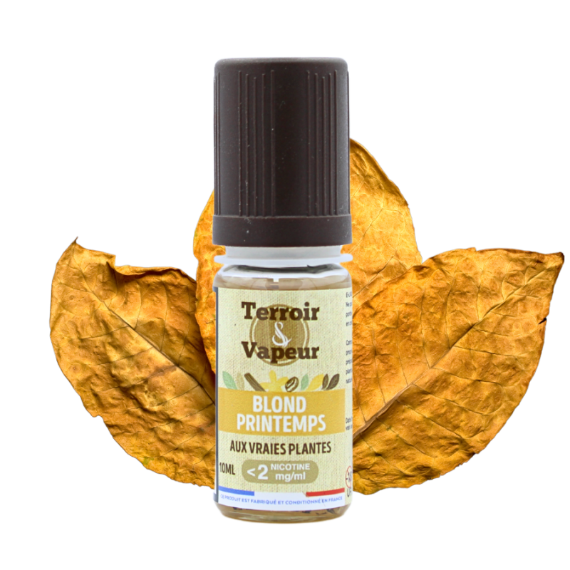 E-liquide Blond Printemps 10 ml – Terroir et Vapeur