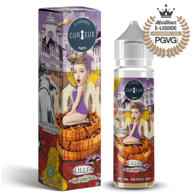 E-LIQUIDE LILLE ETAIT UNE FOIS D'HEXAGON CURIEUX 50ml