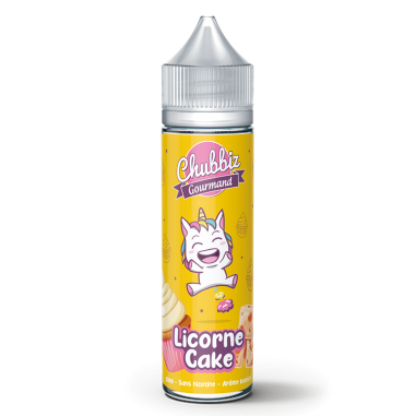 E-LIQUID CHUBBIZ - LICORNE CAKE 50ml MIXUPLABS