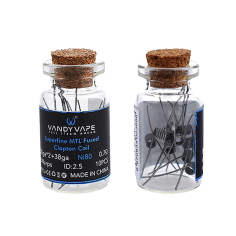 BOBINA SUPERFINE MTL FUSED CLAPTON 10PZ VANDY VAPE