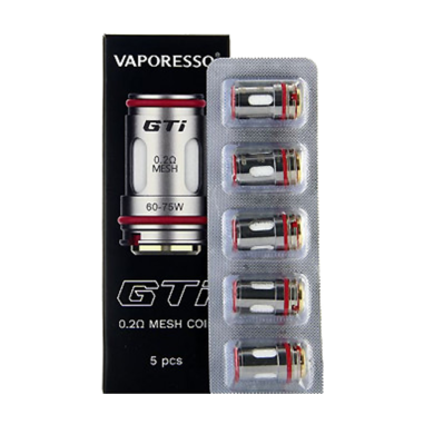 PACK OF 5 MESH GTI ITANK VAPORESSO RESISTORS