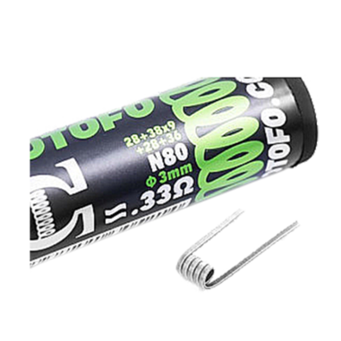 PACK DE 10 BOBINAS CLAPTON NI80 MARCO GRAPA...