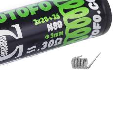 PACK OF 10 ALIEN NI80 COILS (28X3+36) WOTOFO