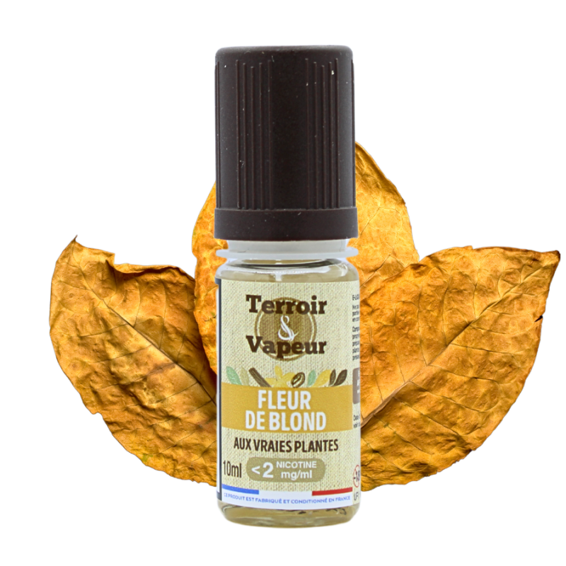 E-liquide Fleur de Blond 10 ml - Terroir et Vapeur