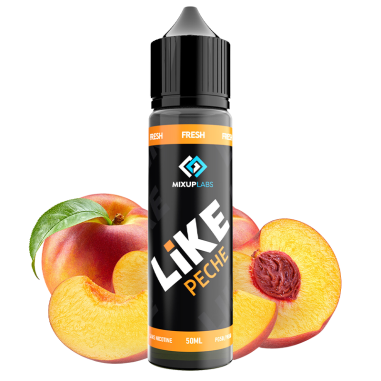 E-liquide PECHE 50ML Like-Mixup Labs