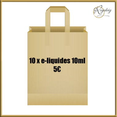 Basket of 10 e-liquids 10ml Anti-Waste