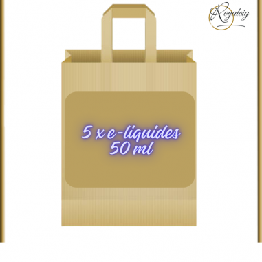 Basket of 5 e-liquids 50ml Anti-Waste