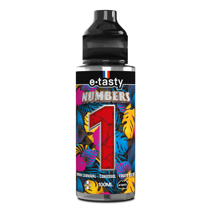 E-liquide Numbers 01 E.Tasty 100 ml