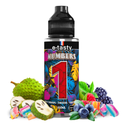 Numeri 01 E.Tasty 100 ml Candy, Corossol e Frutta