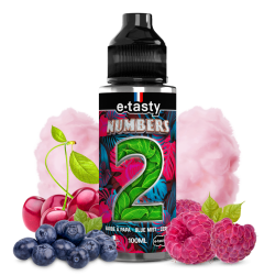 Numbers 02 E.Tasty 100 ml | Framboise, Cerise & Frais