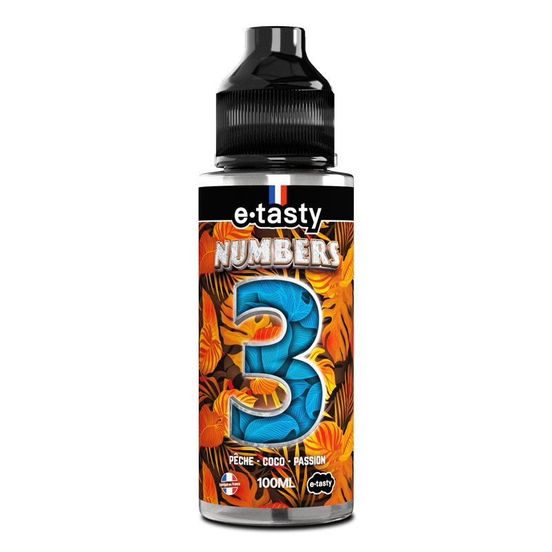 E-liquide Numbers 03 E.Tasty 100 ml