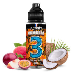 Numeri 03 E.Tasty 100 ml Pesca, Coco & Passion