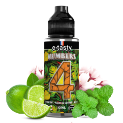 Nummern 04 E.Tasty 100 ml Grüne Zitrone, Menthe
