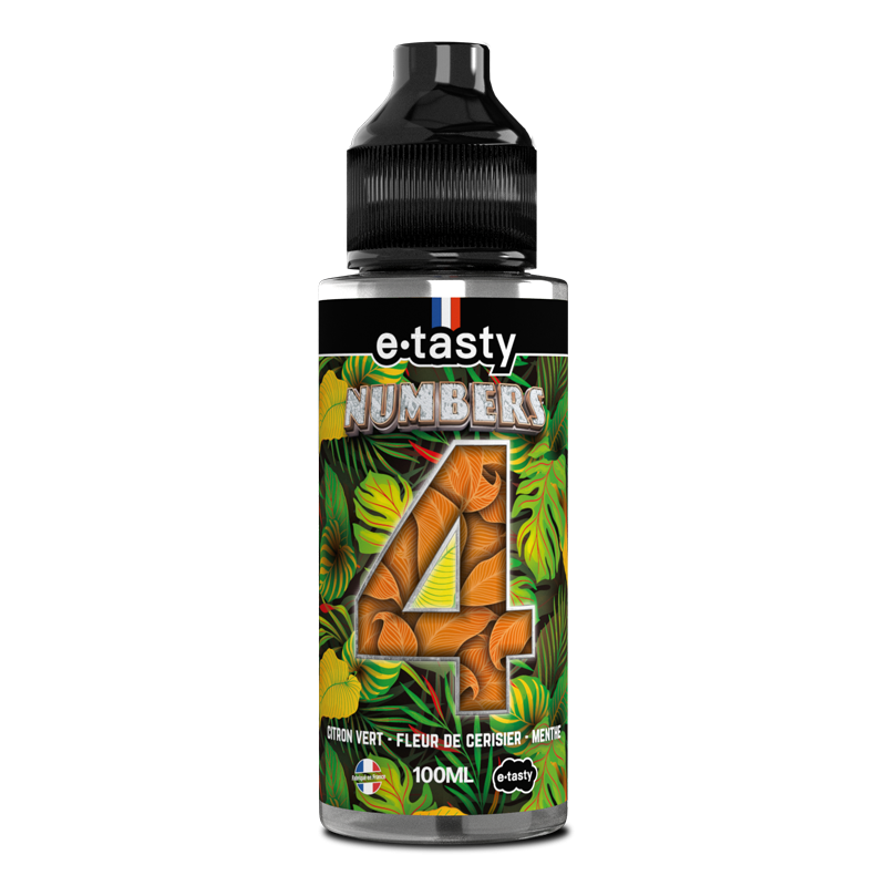 E-liquide Numbers 04 E.Tasty 100 ml