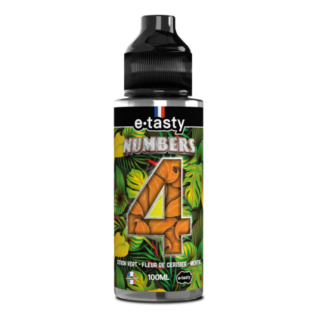 E-liquide Numbers 04 E.Tasty 100 ml