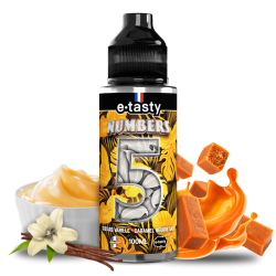 Numbers 05 E.Tasty 100 ml | Custard Vanille & Caramel