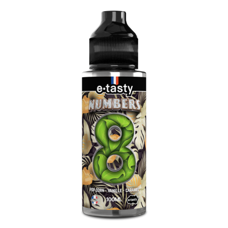E-liquide Numbers 08 E.Tasty 100 ml