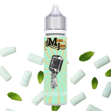 E-liquid New Age chlorophyll chewing gum mint 50ml