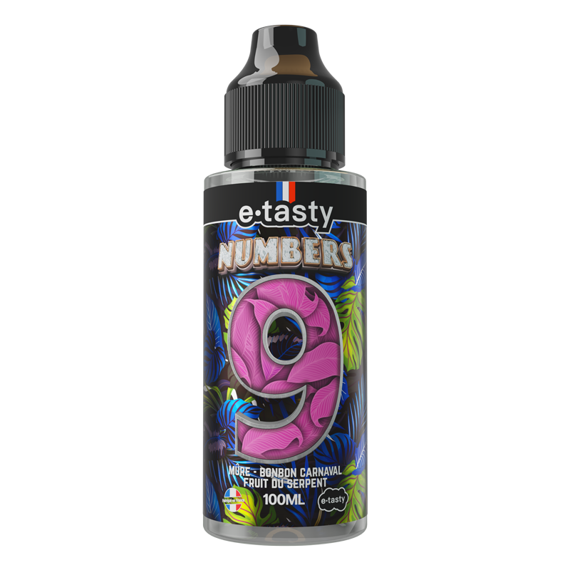 E-liquide Numbers 09 E.Tasty 100 ml