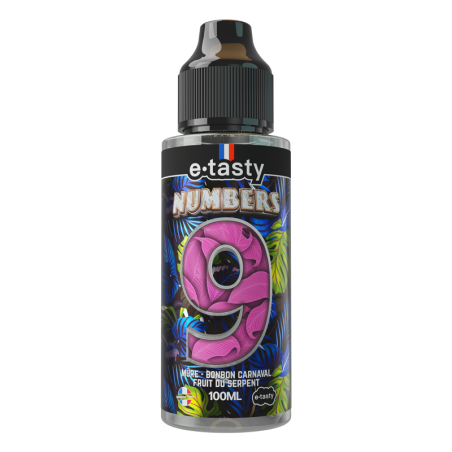 E-liquide Numbers 09 E.Tasty 100 ml