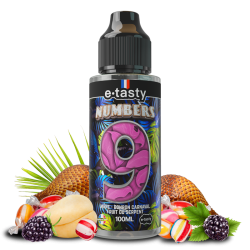 Numeri 09 E.Tasty 100 ml Mûre & Fruit du Serpent