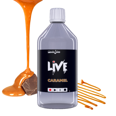 E-liquid 1L LIVE - Mono Caramel flavour