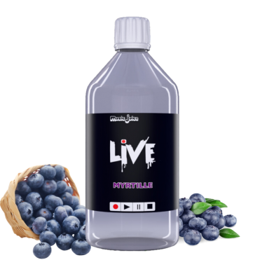 Blueberry E-líquido 1 litro - live music-juice