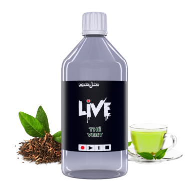 E-liquid 1L LIVE - Mono Aroma Grüntee