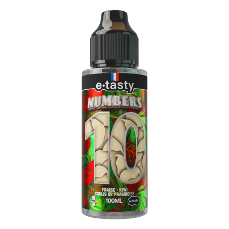 E-liquide Numbers 10 E.Tasty 100 ml