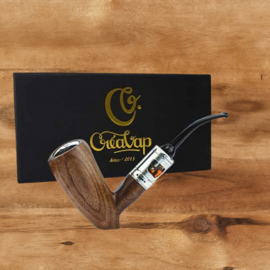 COFFRET E-PIPE DUBLIN 18650 CRÉAVAP Wengé