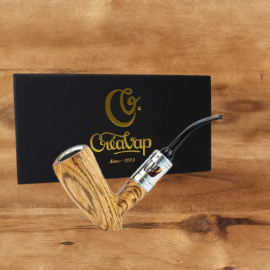 COFFRET E-PIPE DUBLIN 18650 CRÉAVAP Zebrano