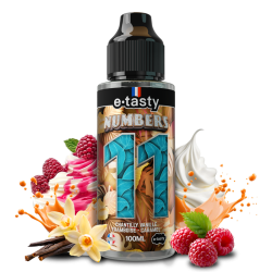 Numeri 11 E.Tasty 100 ml • Vaniglia, lampone e Caramel