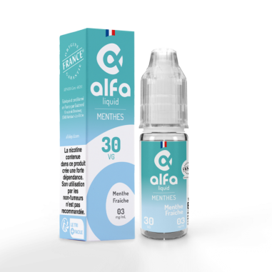 E-liquide Menthe Fraîche Alfaliquid