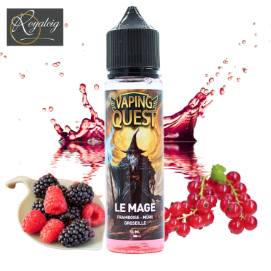 E-liquide Le Mage 50ml - Framboise, Fruits Rouges & Frais | Vaping Quest