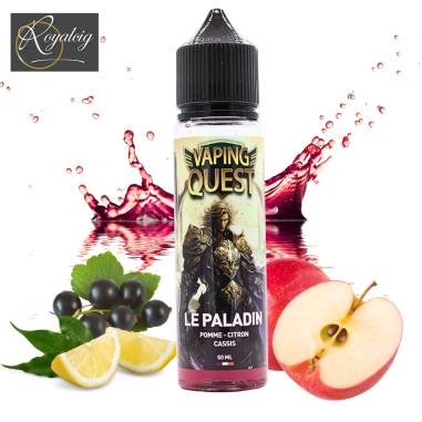 E-liquid Le Paladin - Vaping Quest | Apple, Lemon & Blackcurrant