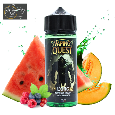 E-liquid L'Orc 100ml - Vaping Quest | Red Fruits, Melon & Watermelon