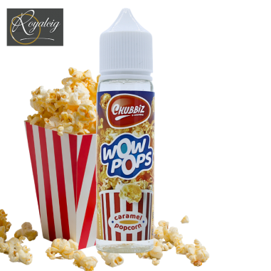 E-liquid Wow Pops 50ml - Chubbiz | Popcorn Caramel Gourmand