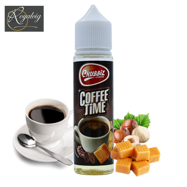 E-liquid Chubbiz Coffee Time 50ml - Coffee, Caramel and Biscuit