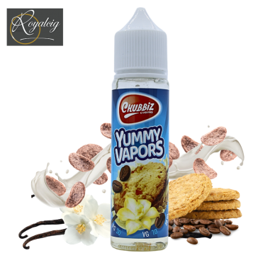 Chubbiz Yummy Vapors 50ml E-Liquid - Vanille, Cerealien, Biskuit & Sahne