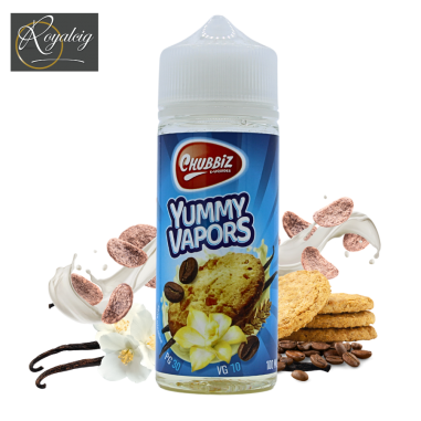 E-liquid Chubbiz Yummy Vapors 100ml - Biscuit, Vanilla & Smooth Cream