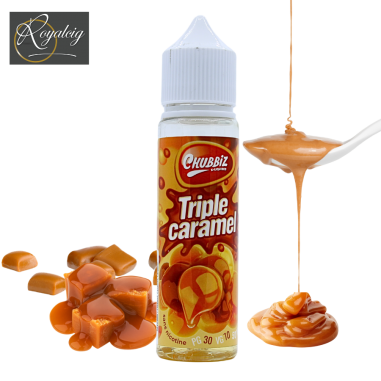 E-liquid Chubbiz Triple Caramel 50ml - The intensity of caramel in all its forms