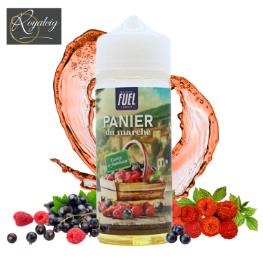 E-Liquid Schwarze Johannisbeere und Himbeere Panier du Marché 100 ml