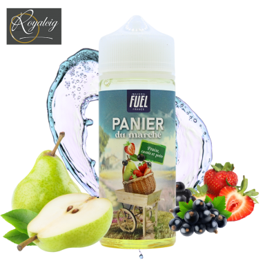 E-liquide Fraise Cassis et Poire Panier du Marché 100 ml