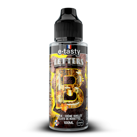 Lettere B E.Tasty 100 ml Biscotto, vaniglia e nocciola
