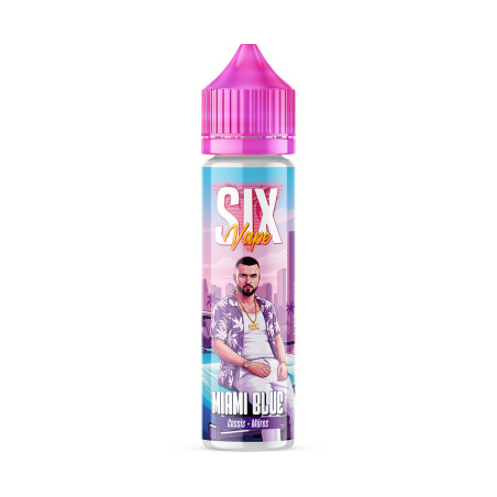 E-liquide Miami Blue 50 ml - Six Vape