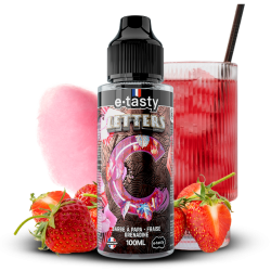 Letters C E.Tasty 100 ml ♪ cotton candy, strawberry & grenadine ♪